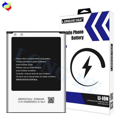 3100mAh EB595675LU Batería de teléfono móvil para samsung Note2 G800F N7100 N7102 N719 N7108 N7108D